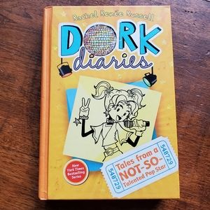Dork Diaries 'Tales from a Not-So Talented Pop Star' HARDCOVER Book 3